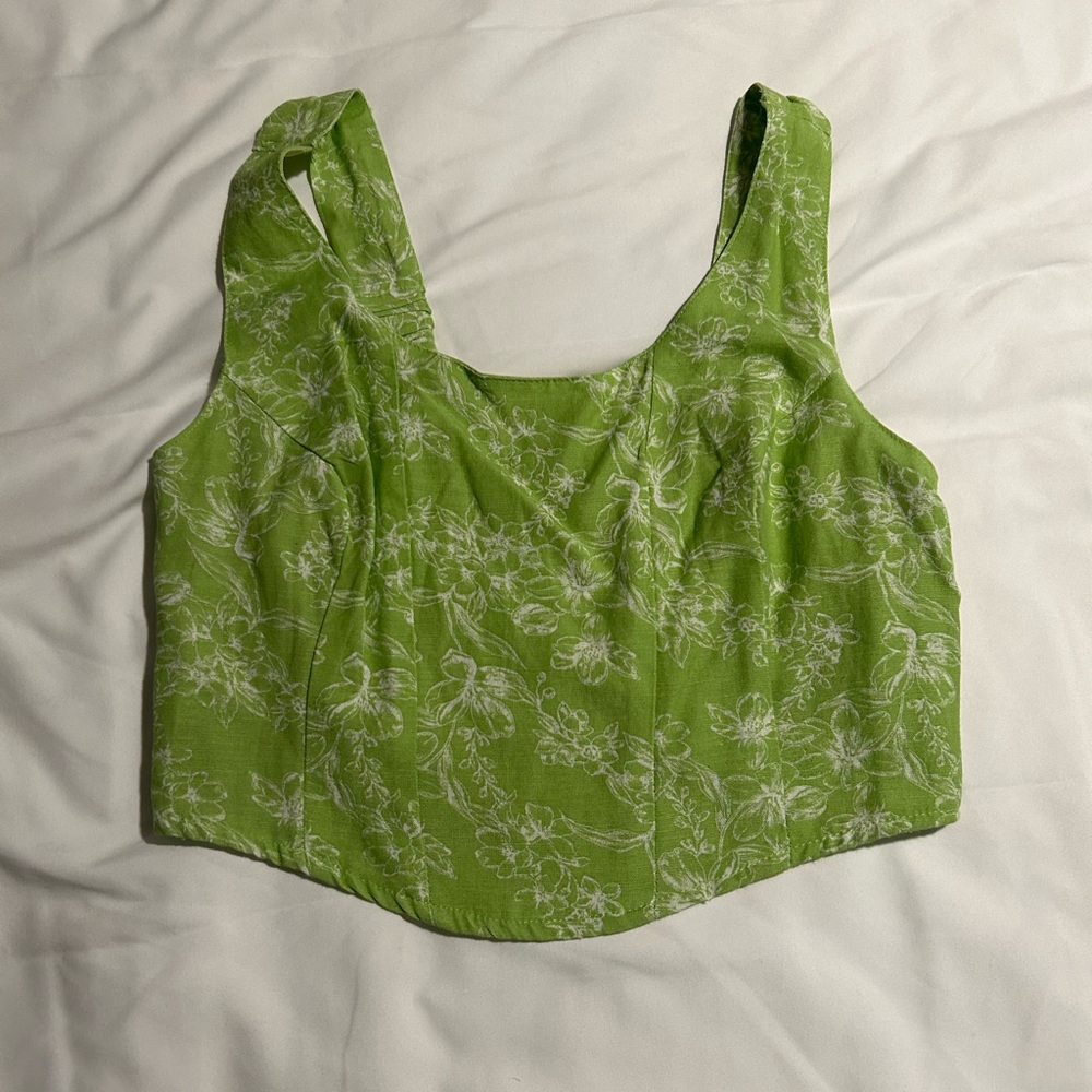 Boutique Green Top
